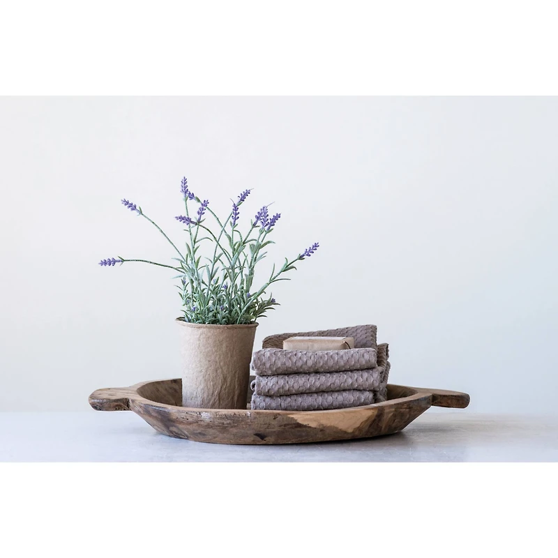 Hello Honey® 13.5" Faux Lavender Plant in Paper Pot