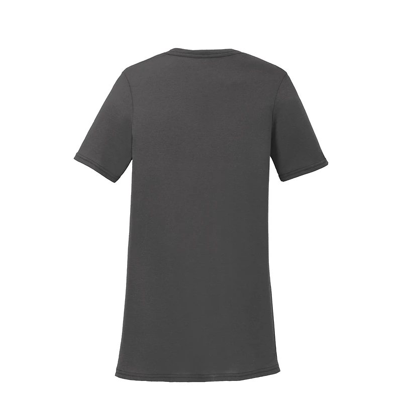 Port & Company® Neutrals Ladies Performance Blend V-Neck T-Shirt