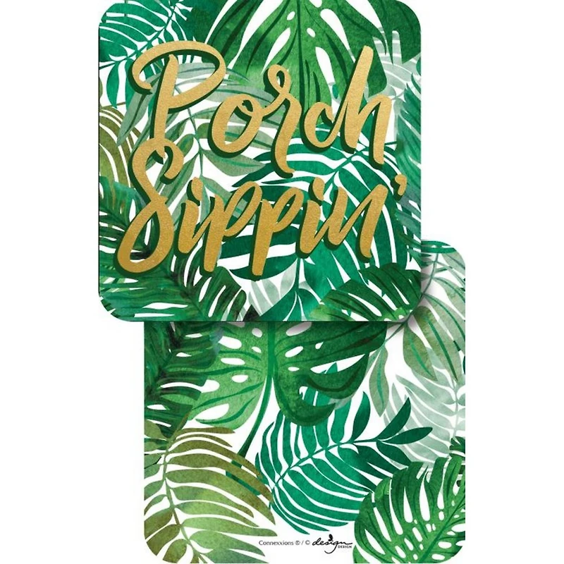JAM Paper 4" Porch Sippin Coasters