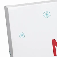 Merry Christmas Trees Canvas Wall Art