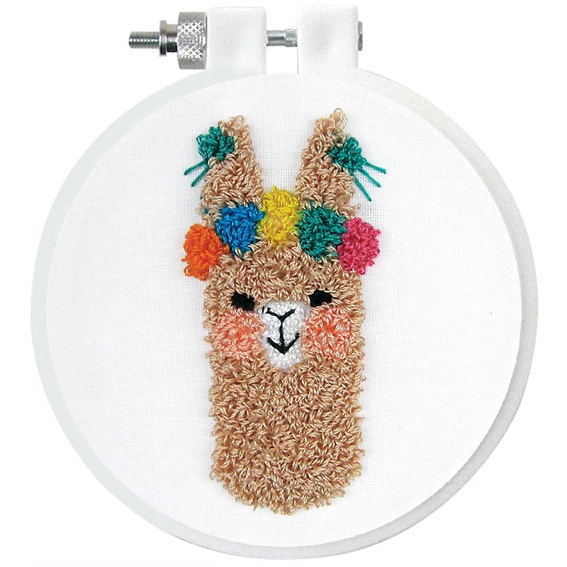 Design Works™ Llama Punch Needle Kit