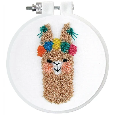 Design Works™ Llama Punch Needle Kit