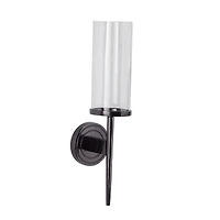 23" Black Modern Wall Sconce