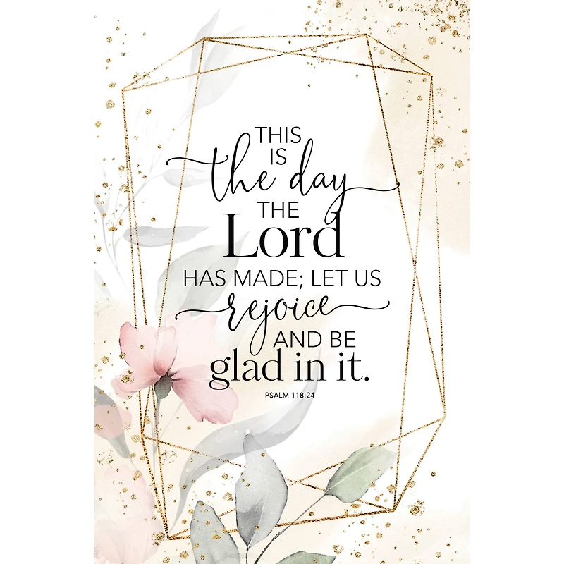 This Is The Day Wood Plaque