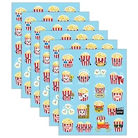 Teacher Created Resources® Popcorn Smelly Stickers, 6 Packs of 120
