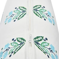 Hello Honey® 20'' Square Floral Print Cotton Pillow Cover