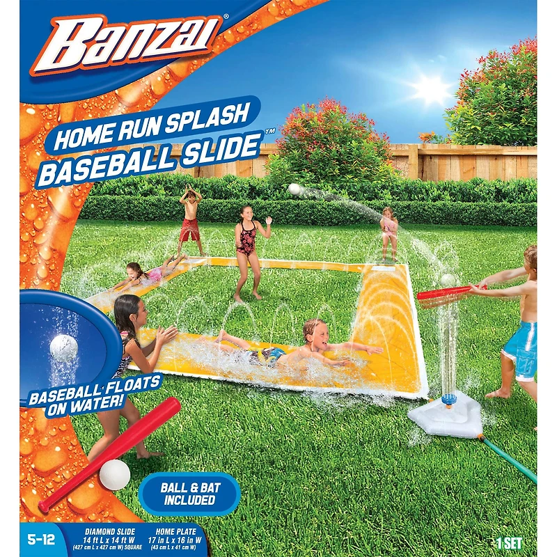 Banzai Homerun Splash Baseball Slide