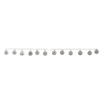 9 Packs: 12 ct. (108 total) Silver Zodiac Metal Beads, 17mm by Bead Landing™