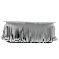 4" Faux Leather Fringe Trim by Celebrate It