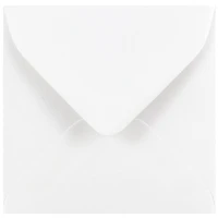 JAM Paper 3" White Square Invitation Envelopes