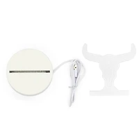 Assorted Western Icon Acrylic USB Light, 1pc. by Fab Finds