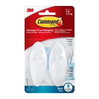 3M Command™ Medium Bath Hooks