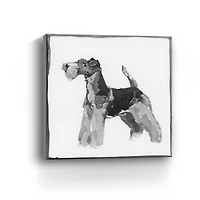 Terrier Canvas Giclee