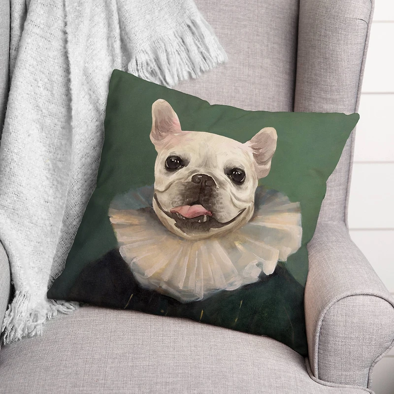 Victorian Chonk Painting 4 Throw Pillow