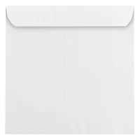 JAM Paper 11.5" Large White Square Invitation Envelopes