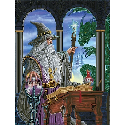 Diamond Dotz® Advanced Wizards Emissary Diamond Painting Kit