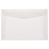 JAM Paper 6" x 9" Translucent Clear Vellum Envelopes, 25ct.