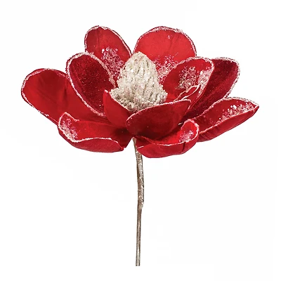 20" Red Magnolia Stem, 6ct.