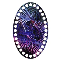 Wonderland Crafts Purple Leaves Thread Organizer