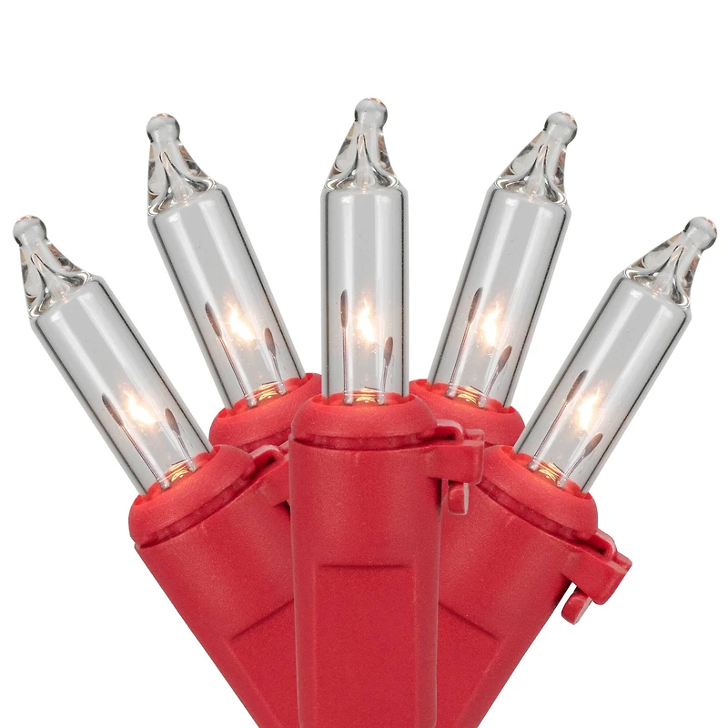 50ct. Clear Mini Incandescent Valentine's Day String Lights