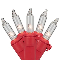 50ct. Clear Mini Incandescent Valentine's Day String Lights