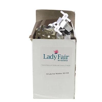 JAM Paper Silver Wristlets, 50ct.