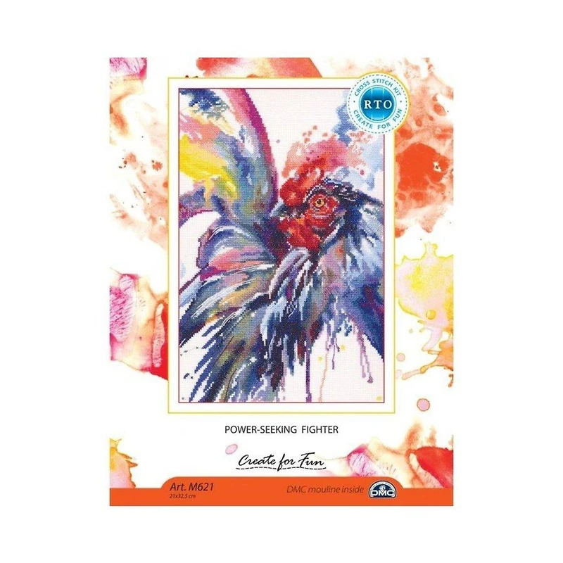 RTO Power-Seeking Fighter Cross Stitch Kit