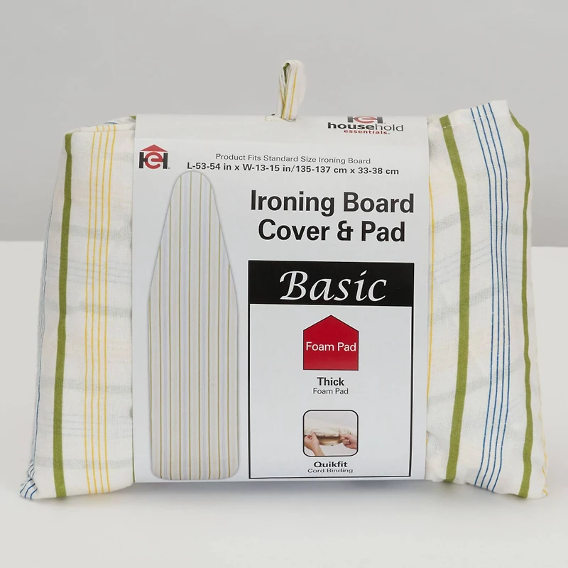 Household Essentials Basic Ironing Board Cover & Pad
