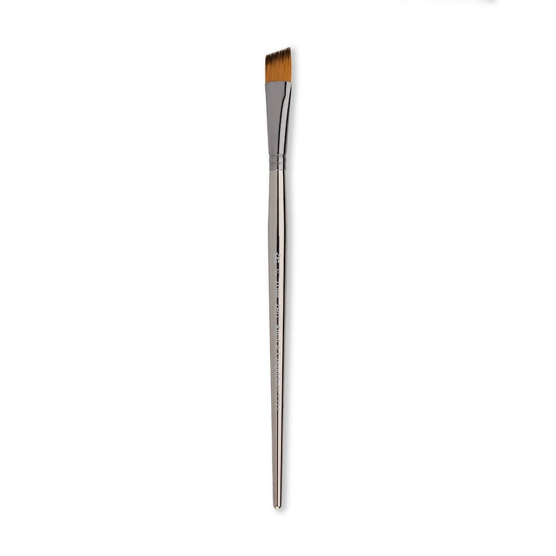 Zen® Series 73 Synthetic All Media Short Handle Angle Shader Brush, 1/2"