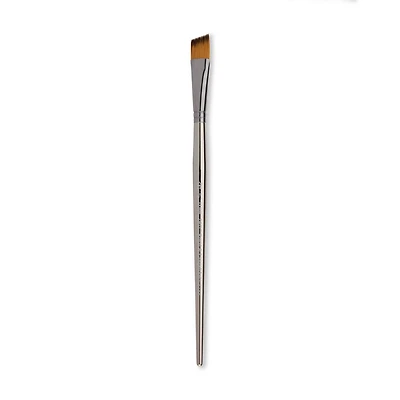 Zen® Series 73 Synthetic All Media Short Handle Angle Shader Brush, 1/2"