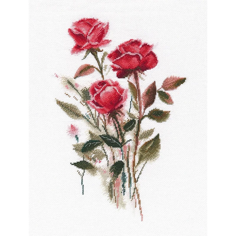 Oven Roses Cross Stitch Kit