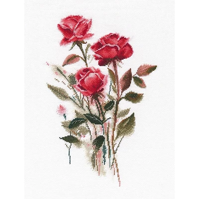 Oven Roses Cross Stitch Kit