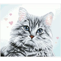 Diamond Dotz® Intermediate Pricilla Pre-Framed Diamond Painting Kit