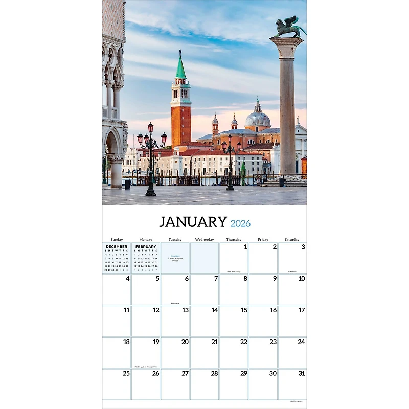 2026 Italy Wall Calendar