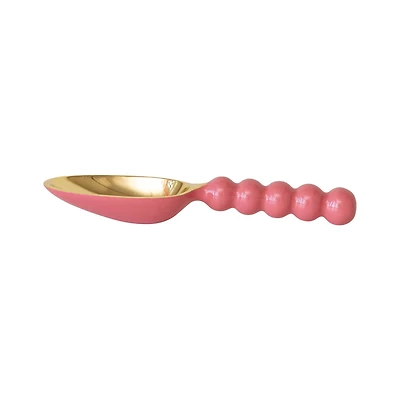 Hello Honey® 9.5" Pink & Gold Enameled Aluminum Kitchen Scoop