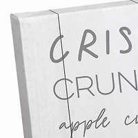 I Love Autumn Canvas Wall Art