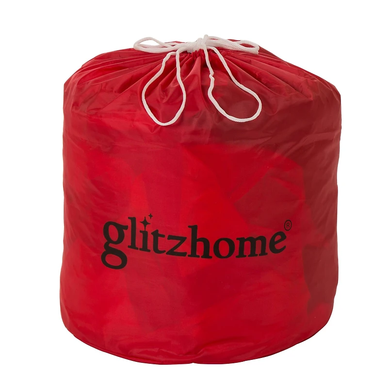 Glitzhome® 12ft. Inflatable Santa With Lights