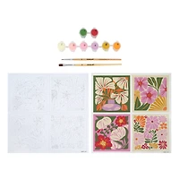 Vector Flowers Paint-by-Number Gallery Mini Kit by Artist's Loft®