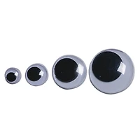 S&S® Worldwide 15mm Black Wiggly Eyes, 1000ct.