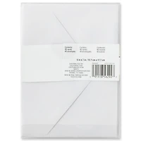 Floral Flat Cards & Envelopes by Recollections™, 5" x 7"