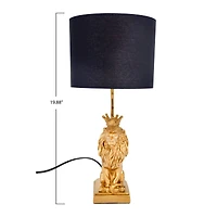 Hello Honey® 20" Gold Lion Table Lamp