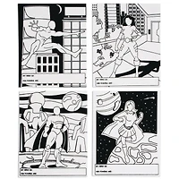 S&S® Worldwide Super Hero Velvet Art Poster Set