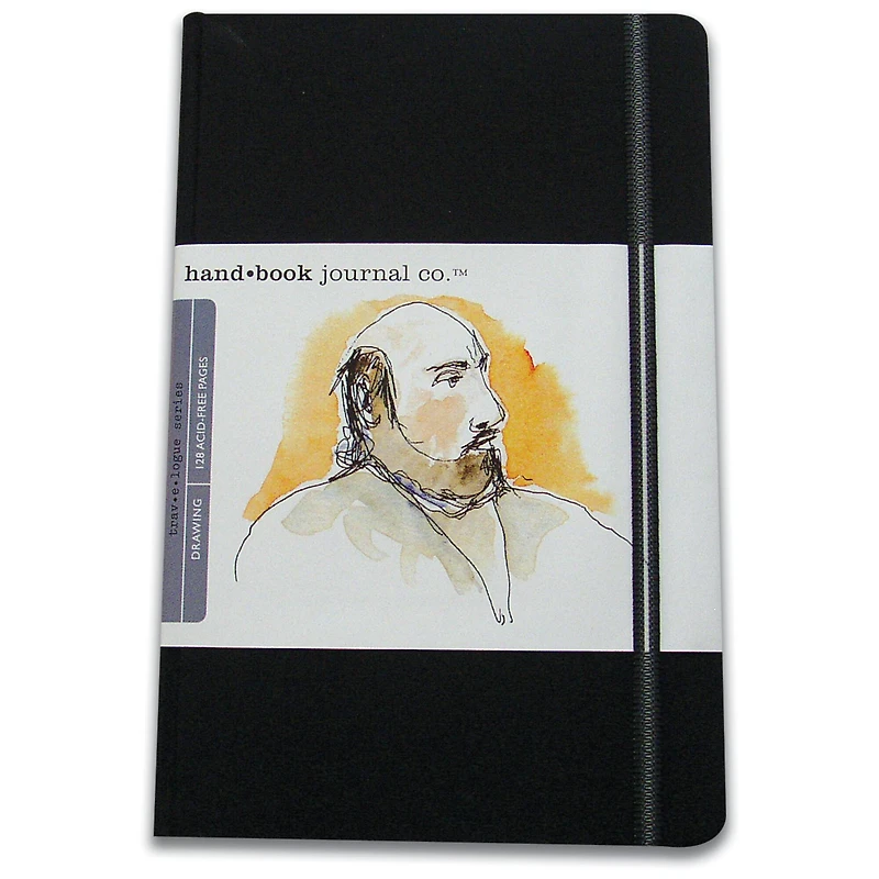 Global Art Travelogue Ivory Black Drawing Handbook Journal
