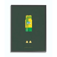 Stupell Industries Usain Bolt Fashion Design Wall Accent with Black Frame