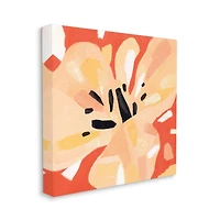 Stupell Industries Tropical Floral Abstract Canvas Wall Art