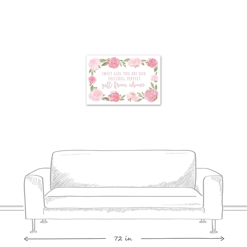 Gift From Above 30" x 20" Canvas Wall Art