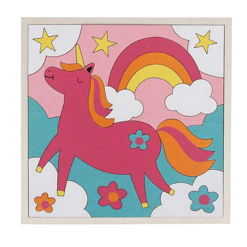 Fantasy Wood Paint-by-Number Puzzle Kit by Creatology™