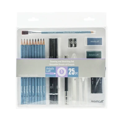 25 Piece Drawing & Sketching Set by Artist's Loft™