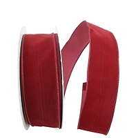 JAM Paper 2.5" x 50yd. Wired Velvet Ribbon