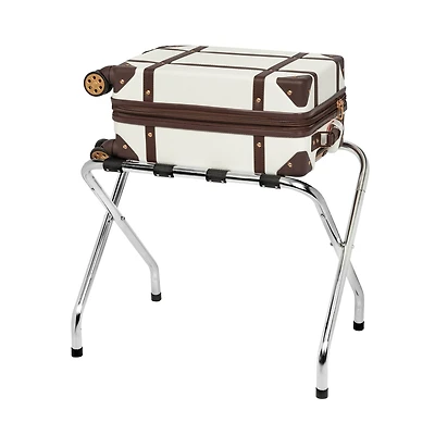 Honey Can Do Chrome KD Luggage Rack